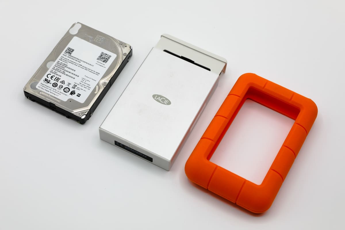 LaCie HDD Data Recovery Case - Fully Restored File System