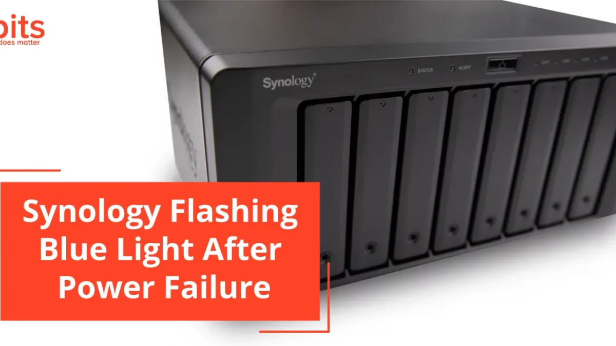 Synology Flashing Blue Light After Power Failure - Troubleshooting